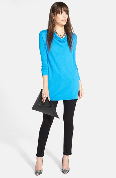 Paige Transcend Verdugo Mid Rise Cropped Skinny Jeans In Black Overdye In Black