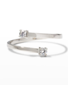 Lana Solo Double Diamond Ring In White