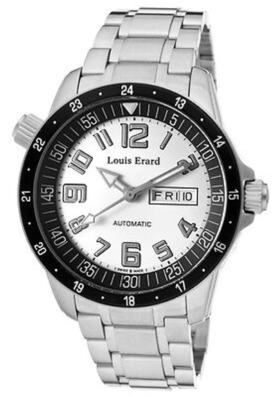 Pre-owned Louis Erard La Sportive Swiss Made Men's Automatic Sport Watch $2500 Rare