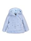 Widgeon Kids' Baby Girl's & Little Girl's Bear Pocket Jacket In Baby Blue