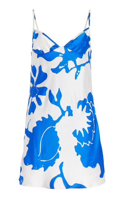 knee length dresses for ladies Hire Sir the Label Ligera Mini Dress Blue Size 8 – lonedresshire main image 0