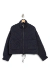 Blanknyc Cropped Quilted Jacket In After Midnight