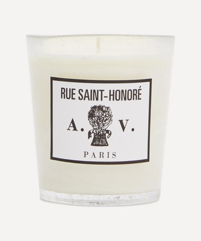 Astier De Villatte Rue Saint-honore Scented Candle 260g In White