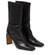 Jonathan Simkhai Tanner Leather Ankle Boots In Black