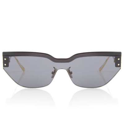 Dior Club M3u Sunglasses In Grey/other / Smoke