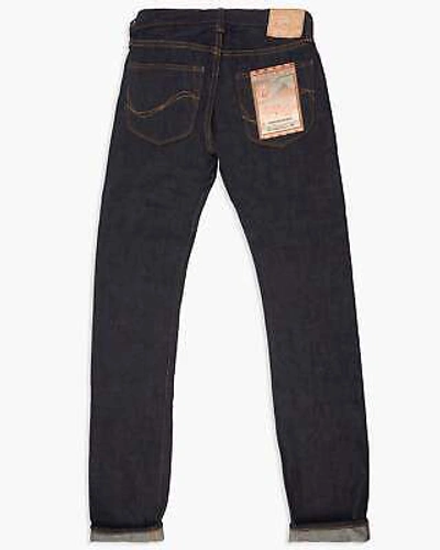 Pre-owned Samurai Jeans S003jp Slim Straight 15oz Yamato Selvedge Jeans - Indigo Onewash