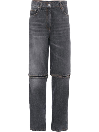 JW ANDERSON CUT-OUT STRAIGHT JEANS