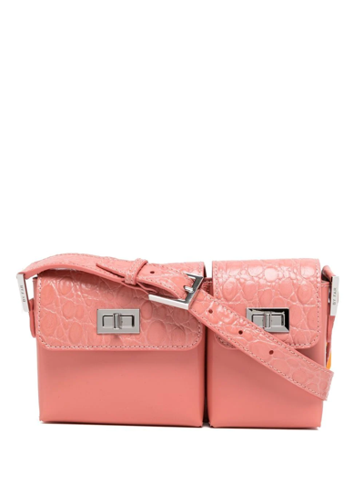 By Far Baby Billy Crossbody Bag In Pink