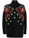 GOLDEN GOOSE INTARSIA ROLLNECK JUMPER