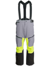 Moncler Grey Colourblock Ski Trousers In Grau