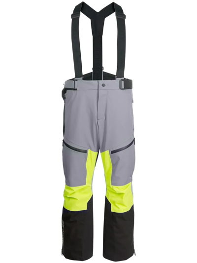 Moncler Grey Colourblock Ski Trousers