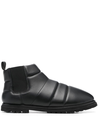 Nanushka Bede Quilted-leather Boots In Black