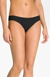 On Gossamer Cabana Cotton Blend Stretch Hip G-string In Black