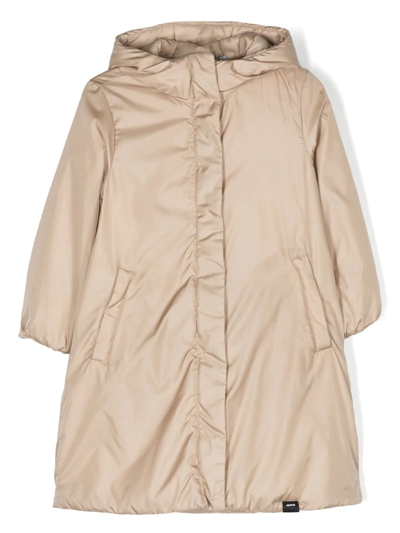 Aspesi Kids' Lightweight Parka Jacket In Neutrals