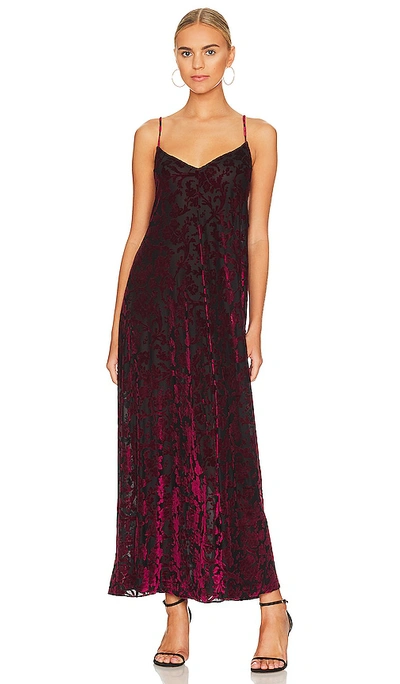Free People Vibe With You Maxi Dress In Midnight Combo | ModeSens