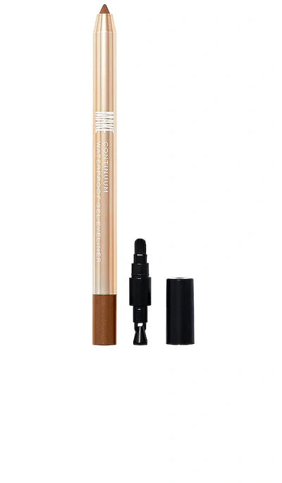 Make Beauty Continuum Waterproof Gel Eyeliner In Metallic Bronze