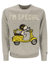 MC2 SAINT BARTH SNOOPY ENDURO WOOL AND CASHMERE BLEND JUMPER