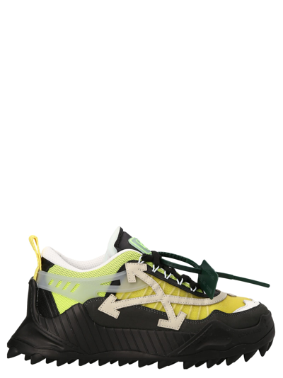 Off-white Odsy-1000 Tech Low Top Trainers In Green