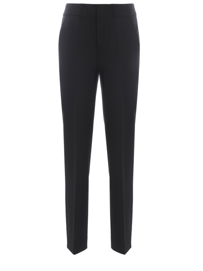 Dondup Trousers  Meli 30inches In Virgin Wool Blend