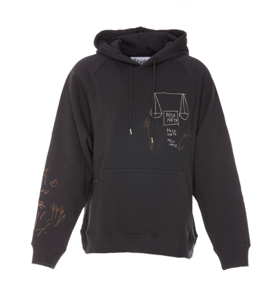 パーカー・フーディ Etudes Studios Slate cotton sweatshirt Etudes Studio Graphic-print Organic-cotton Hoodie In Grey