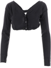 Jacquemus Le Cardigan Soli Wool-blend Cardigan In 990 Black