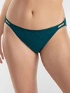 Vanity Fair Illumination String Bikini In Deep Emerald