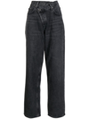 AGOLDE HIGH-WAIST STRAIGHT-LEG JEANS