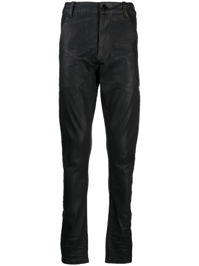 Thom Krom Skinny-cut Cotton Trousers In Black