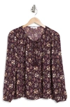 Dr2 By Daniel Rainn Daniel Rainn Release Pleast Tassel Tie Blouse In Plum