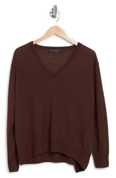 360CASHMERE PENNY CASHMERE V-NECK SWEATER 
