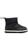 Tommy Jeans Padded Short Boots In Schwarz