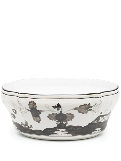 Ginori 1735 Oriente Italiano Salad Bowl (25cm) In White