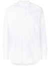 JIL SANDER STAND-COLLAR COTTON SHIRT