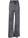 AVANT TOI WASHED-FINISH WIDE-LEG TROUSERS