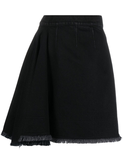 ALEXANDER MCQUEEN HIGH-WAISTED A-LINE SKIRT