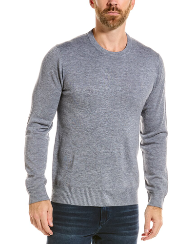 Splendid Mills Supply By  Wool-blend Crewneck Sweater In Grey