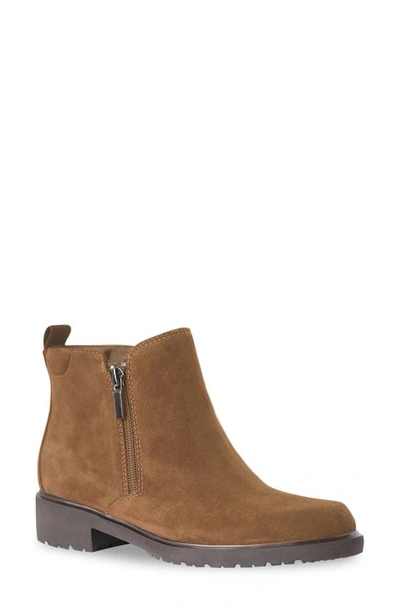 Munro Rourke Bootie In New Tobacco Suede