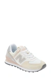 New Balance 574 Classic Sneaker In Arctic Grey/ Pink