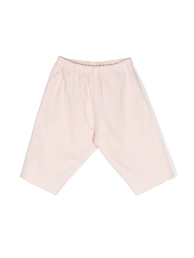 Bonpoint Babies' Corduroy Tapered-leg Trousers In Pink