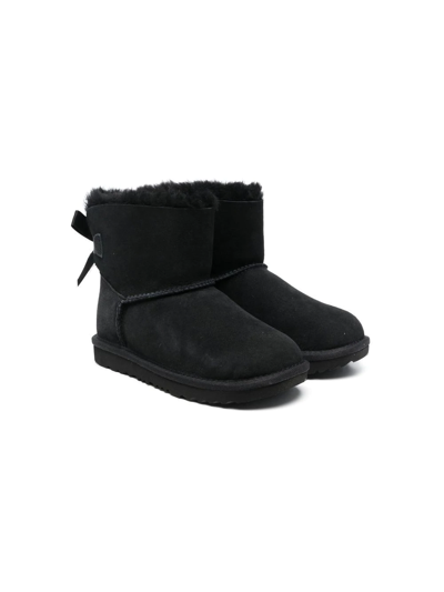 UGG BAILEY BOW-DETAIL ANKLE BOOTS
