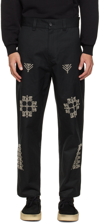 ADISH BLACK MAKHLUT TROUSERS