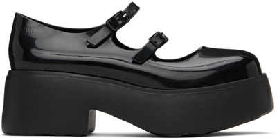 Melissa Farah Platform Mary Jane In Black