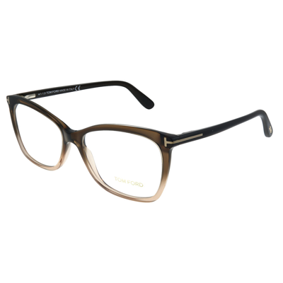 Tom Ford Ft 5514 050 Womens Cat Eye Eyeglasses 54mm In Multi