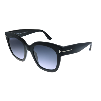 Tom Ford Beatrix-02 Tf 613 01c Womens Square Sunglasses In Black