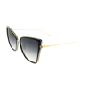 DITA SUNBIRD 21013-A-BLK-GLD-59 WOMENS CAT-EYE SUNGLASSES