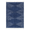 Nuloom Bria Moroccan Diamond Tassel Rug In Blue