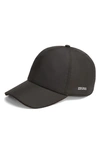 Zegna Zephyr Baseball Cap In Black