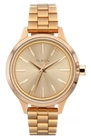 Nixon Optimist Bracelet Watch, 33.5mm In All Light Gold