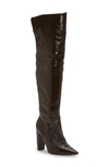Vince Camuto Minnada Over The Knee Boot In Root Beer
