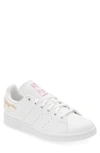 Adidas Originals Primegreen Stan Smith Sneaker In White/ Pulse Lilac/ Silver
